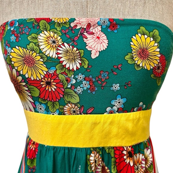 Forever 21 Strapless Floral Sundress - Picture 3 of 5